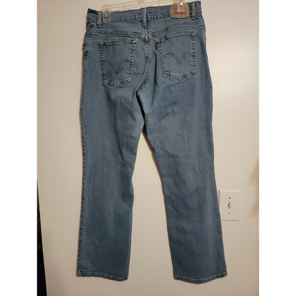 Levi's 550 Women's Size 16 M Jeans Classic Relaxed Fit Tapered Leg Blue Denim - Picture 3 of 9